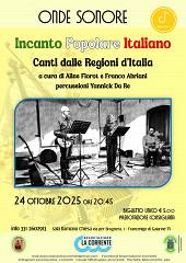 Onde sonore incanto popolare italiano canti dalle regioni d'italia
